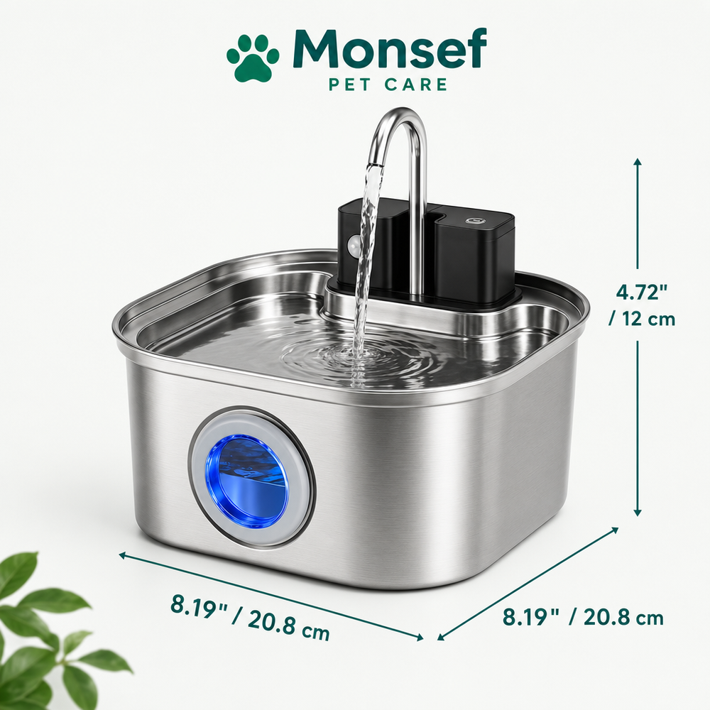 Monsef fountain dimensions